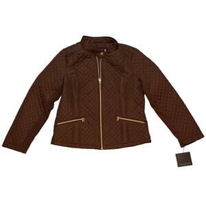 Marc New York Women's Brown Jacket sz:Medium NEW WITH TAGS